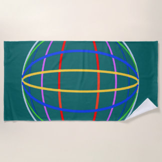 Toalla De Playa Un mundo sin guerra / logo