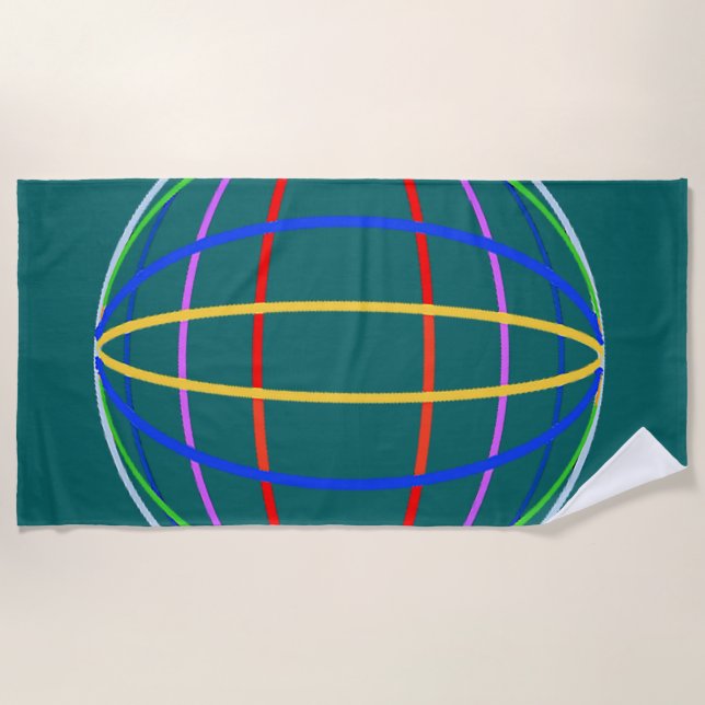 Toalla De Playa Un mundo sin guerra / logo (Anverso)
