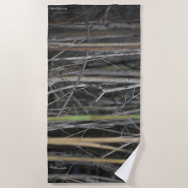 Toalla De Playa una fuga arbolada