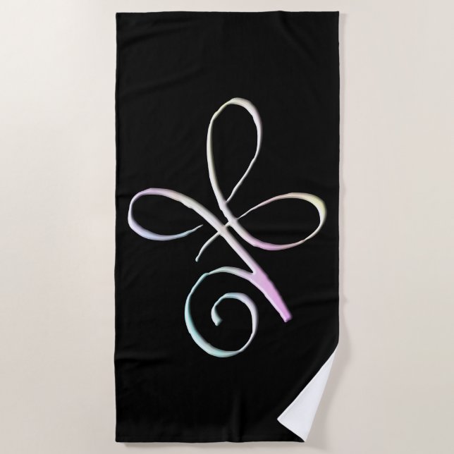 Toalla De Playa Unconditional Love 2 (Anverso)