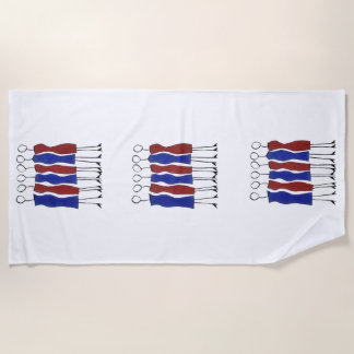 Toalla de playa (única dibujada a mano)