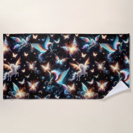Toalla De Playa Unicorn Dreams