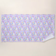 Unicornio durmiente con estrella de tiro colorido