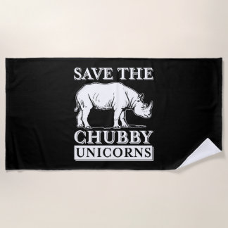 Toalla De Playa Unicornios Regordetes        