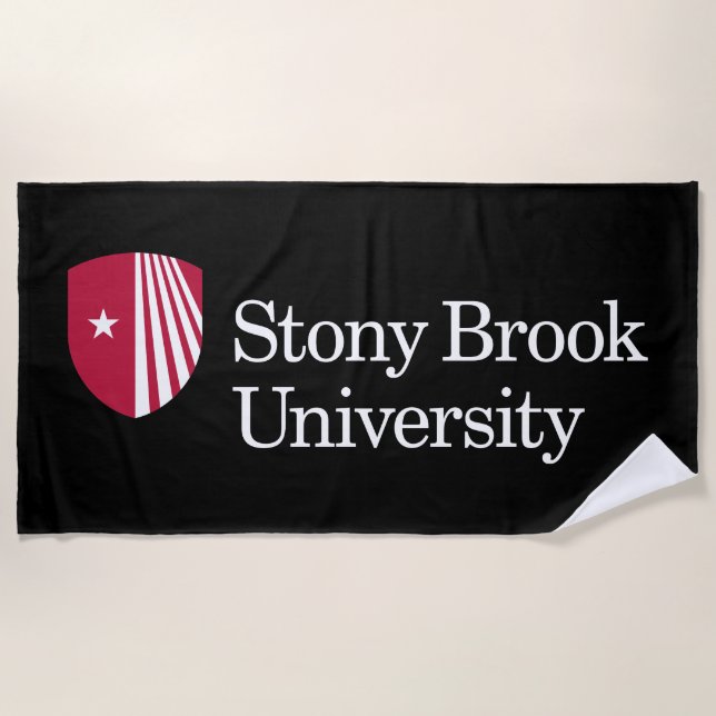 Toalla De Playa Universidad Stony Brook | Marca de agua (Anverso)