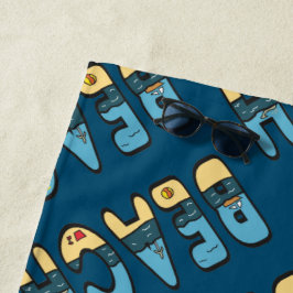 Toalla De Playa Vacaciones costeras