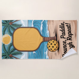 Toalla De Playa Vacaciones repetidas de repelente de repelente de