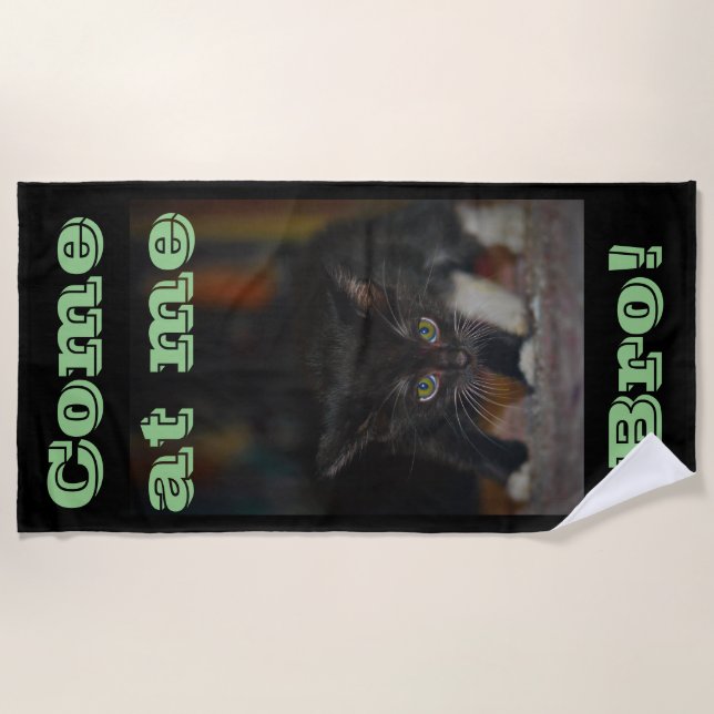 Toalla De Playa ¡Ven conmigo, hermano! (Anverso)