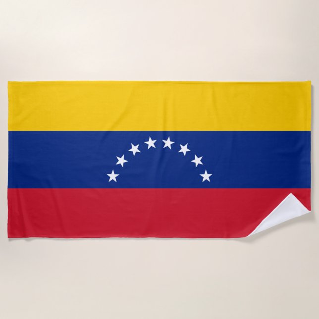 Toalla De Playa Venezuela (Anverso)
