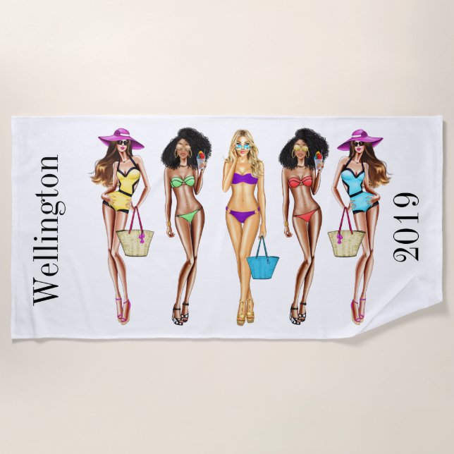 Toalla De Playa Venta de MY 2 Week (Anverso)