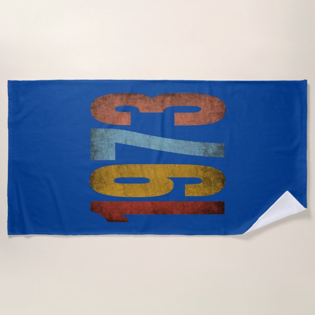 TOALLA DE PLAYA VENTAJA DE 1973 (Anverso)