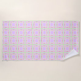 Toalla De Playa Verano del patrón Pastel
