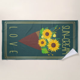 Toalla De Playa Verano moderno y elegante