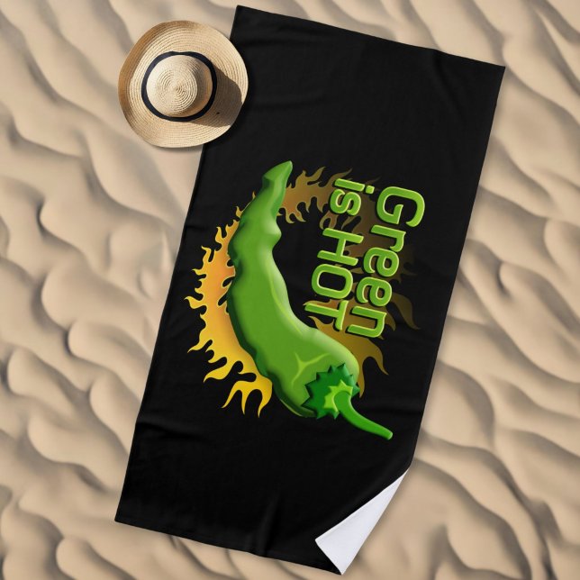 Toalla De Playa Verde está CALIENTE (Subido por el creador)