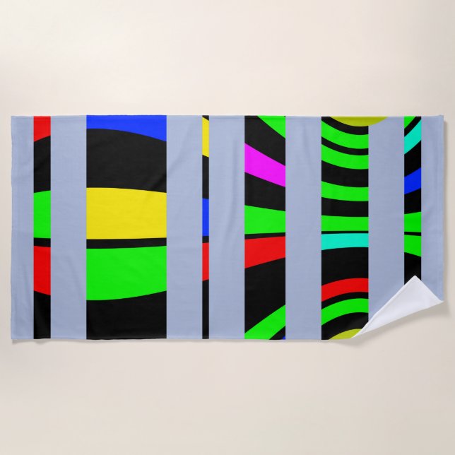 Toalla De Playa Viaje de tiempo (Anverso)