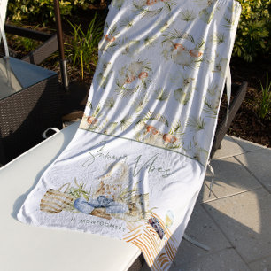 Toalla De Playa Vibes de verano   Boho Bachelorette Weekend