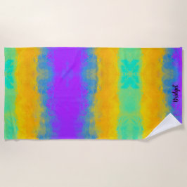 Toalla De Playa Vibrant Sky