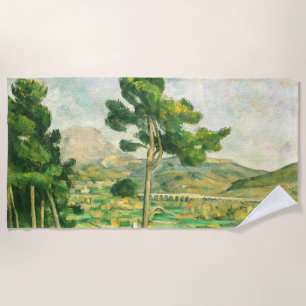 Toalla De Playa Victoire y el Viaducto Paul Cezanne