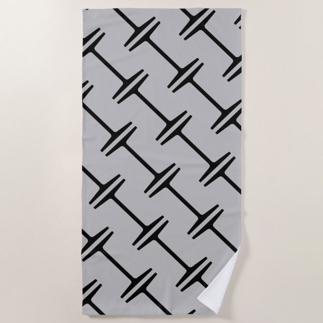 Toalla De Playa Viga de acero (Anverso)