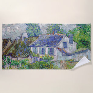 Toalla De Playa Vincent van Gogh - Casas en Auvers