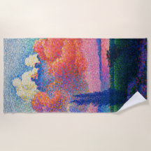 Vintage La pintura de la nube rosa (1896)