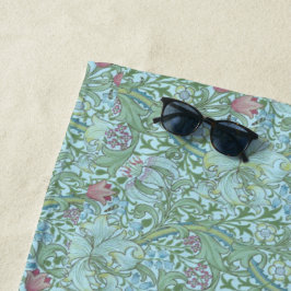 Toalla De Playa Vintage William Morris Golden Lily