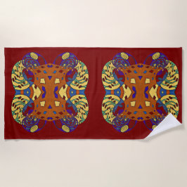 Toalla De Playa Volar hacia arriba