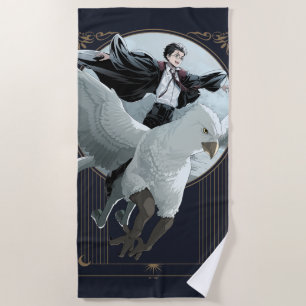 Toalla De Playa Vuelo Anime HARRY POTTER™ con Buckbeak