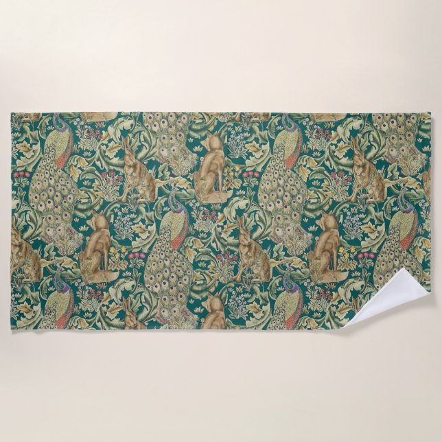 Toalla De Playa Walter Morris "Bosque" (Anverso)