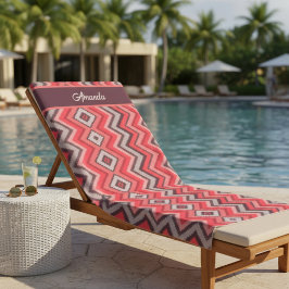 Toalla De Playa Warm Chevron