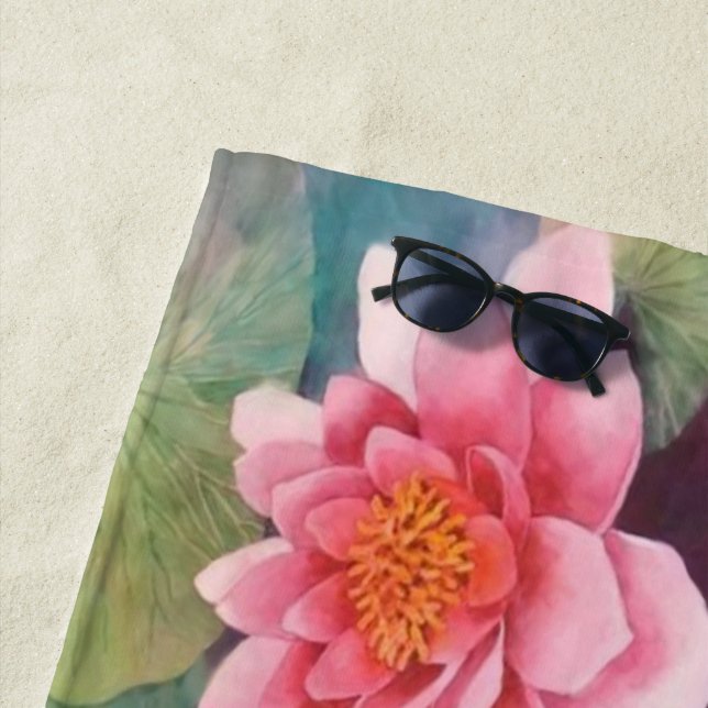 Toalla De Playa Waterlily (In situ)