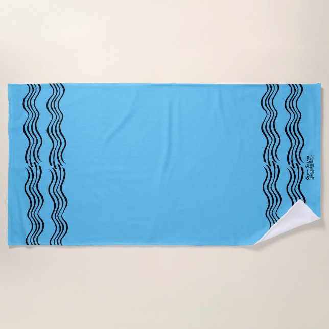Toalla de playa Waves (Anverso)