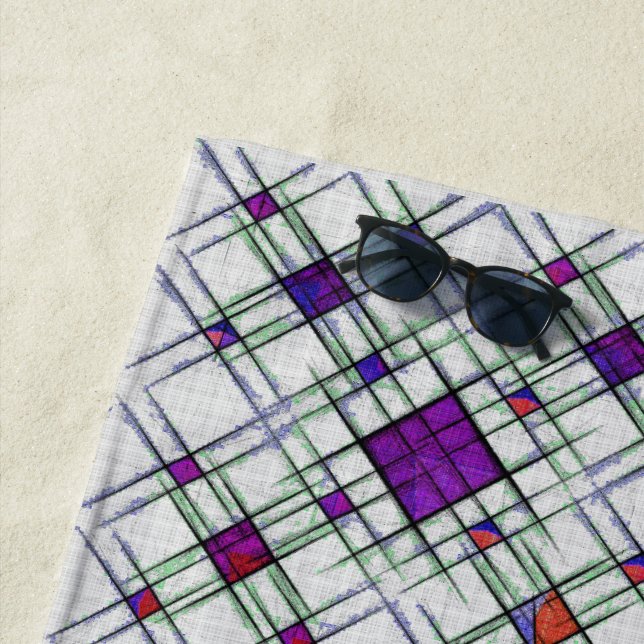 Toalla De Playa Weave cuántica (In situ)