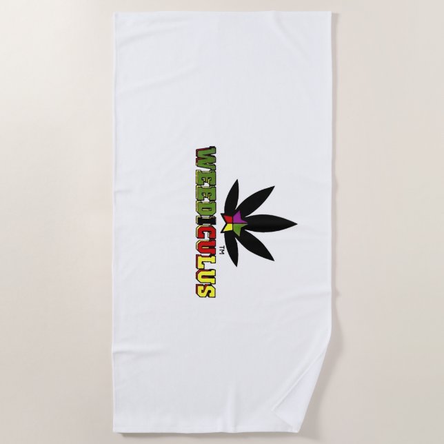 Toalla De Playa Weediculus (Anverso)