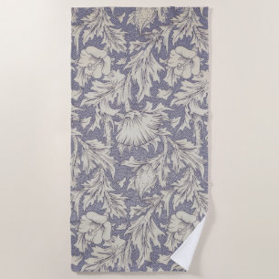 Toalla De Playa William Morris Horn Poppy Classic Floral