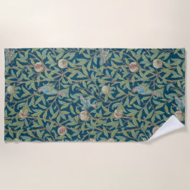 Toalla De Playa William Morris "Pájaro y Granada"