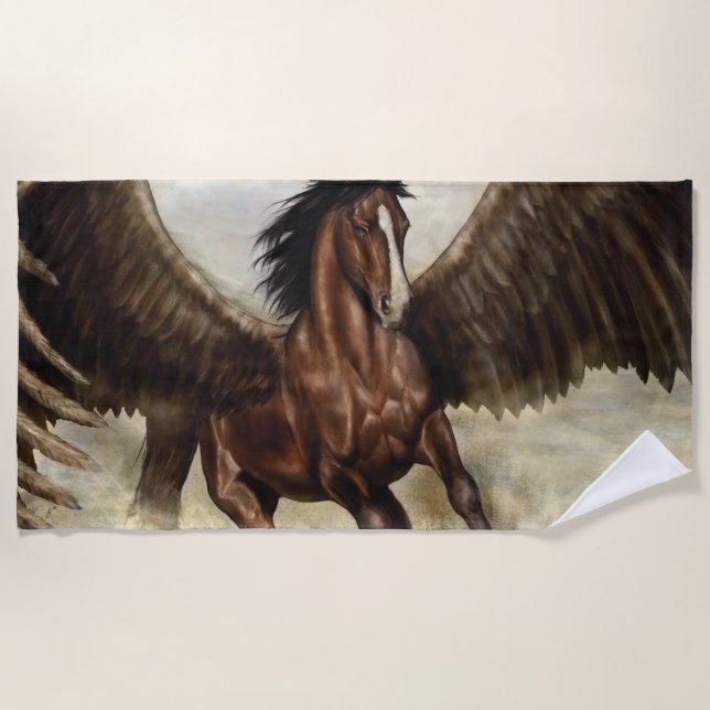Toalla De Playa Winged Pegasus (Anverso)