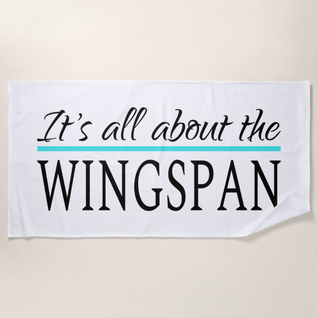 Toalla De Playa Wingspan (Anverso)