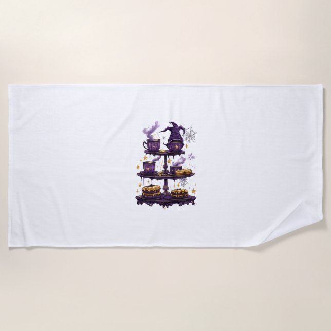 Toalla De Playa  Witch�s Brew Caf� (Anverso)