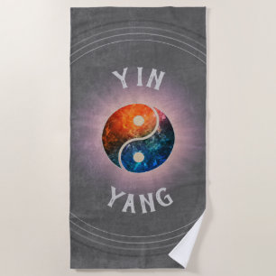 Toalla De Playa Yin Yang