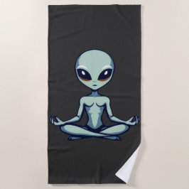 Toalla De Playa Zen Alien