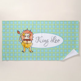 Toalla De Playa Zodiac Leo