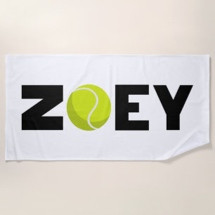 Toalla De Playa Zoey Tennis