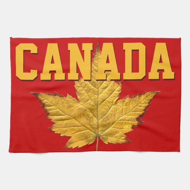 Toalla de recuerdo de Canadá para Varsity (Horizontal)
