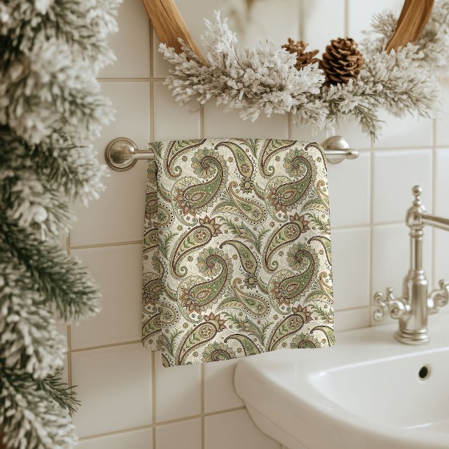 Toalla de regalo inspirada en boho para el día de  (Boho-Inspired Towel Gift for Grandma’s Spa Day)
