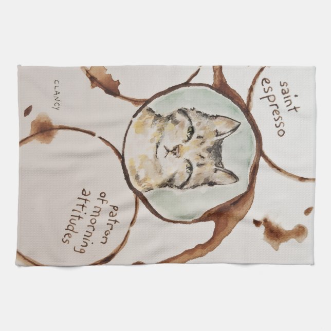 Toalla de Saint Espresso Absurdi-té (Horizontal)
