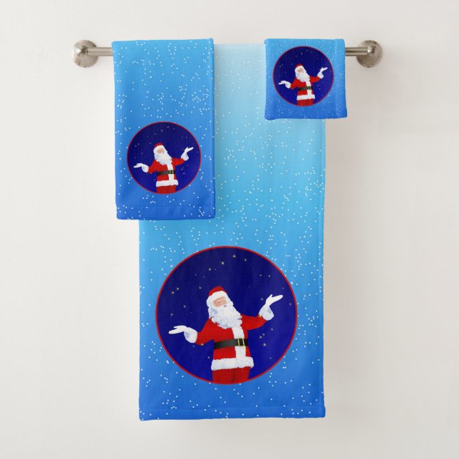 Toalla de Santa Claus (In situ)