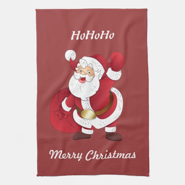 Toalla de Santa Claus (Vertical)