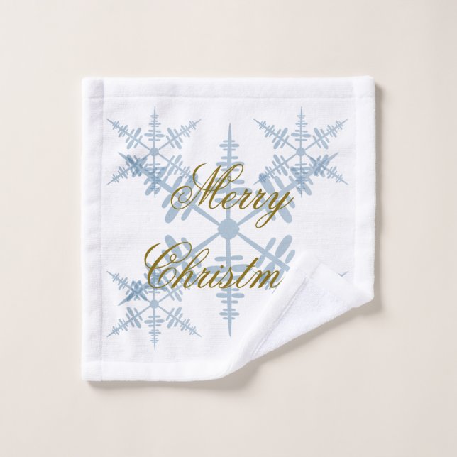 Toalla de Snowflake para navidades (Toallita)