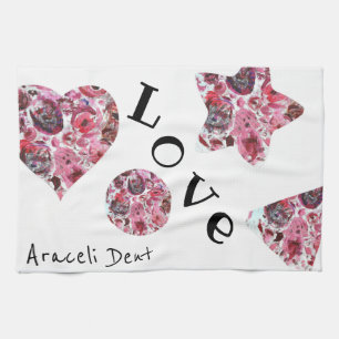 Toalla de té 40,6 cm x 61 cm Pasionado